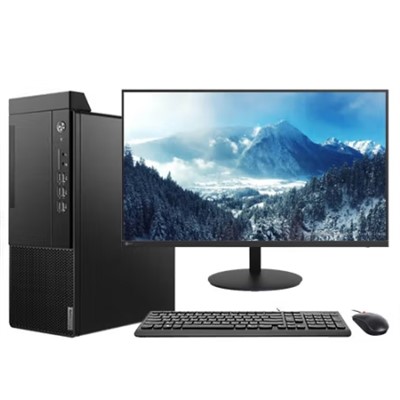 聯想（Lenovo）M450 臺式計算機商用辦公臺式機電腦主機+23.8顯示器(i5-12500 16G 1TB固態 23.8)